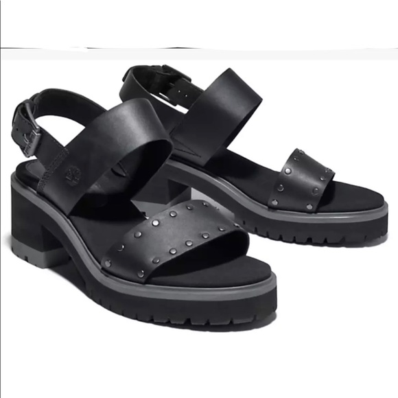 Timberland Women’s VIOLET MARSH 2-BAND SANDAL, Saddle - Picture 3 of 4